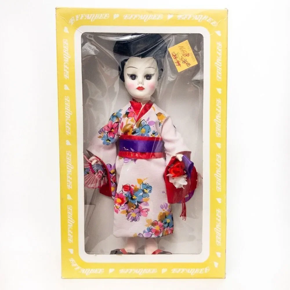 Effanbee Madame Butterfly VTG 1983 Collectible 11” Japanese Doll 1140 New In Box